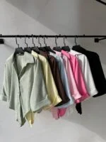 شومیز نگینی گره ای - Image 7