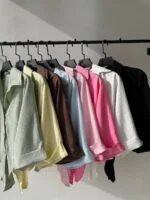 شومیز نگینی گره ای - Image 6