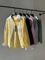 شومیز لینن تنیس - Image 3