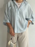 شومیز وارداتی شقایق - Image 6