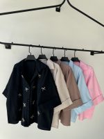 🌸شومیز پاپیونی گلدوزی🌸 - Image 5